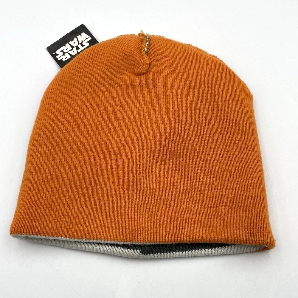 Star Wars BB-8 Beanie‎ Boys Youth Unisex One Size Orange White Black Winter Hat